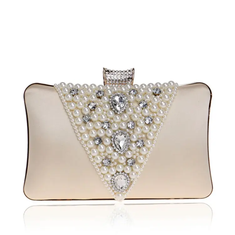 Vintage Style Beaded Bag And Sequined Wedding Party Handbag Clutch Purse Evening Clutch Bag