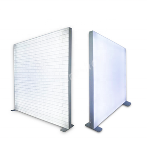 OEM Tùy Chỉnh Bền Sử Dụng 10 Ft Backlit Căng Thẳng Vải Quảng Cáo Hai Mặt Led Hộp Đèn Hiển Thị - Product Image 1