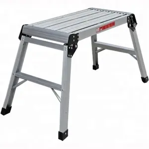 工具专业铝干墙长凳可调升降步工作台