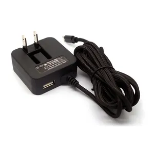 PSE charger 110V DC 5V 2.4A smart IC power adapter Micro USB wall external home travel mobile phone charger for iPad Apple