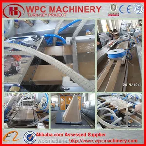 PVC profil machen extruder, holz kunststoff profil extrudieren maschine