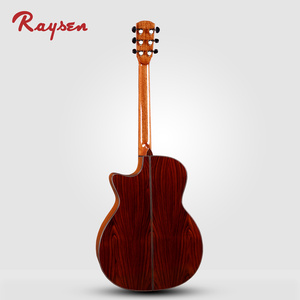 جيتار موهبة طبيعي مصقول صوتي مع d-adario EXP16 وشكل جيتار محدد مع لوحة الأصابع - Product Image 2