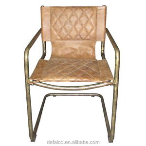 Base de metal de <span class=keywords><strong>alta</strong></span> calidad comedor Silla de cuero - Product Image 6