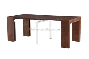 EUTR High <strong>Gloss</strong> <strong>White</strong> Extension Modern Dining <strong>Table</strong> - Product Image 6