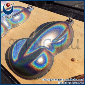Flip flop Shengzhu efecto pintura pigmento, holográfica de Pigmento Para Pinturas de Automóviles - Product Image 3