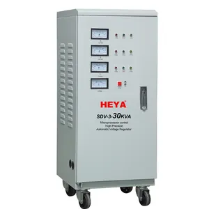 TNSコイルサーボ電圧スタビライザー三相銅320KVA 30KVA 50KVASBCサーボモーター制御AC電圧20KVA垂直16KW