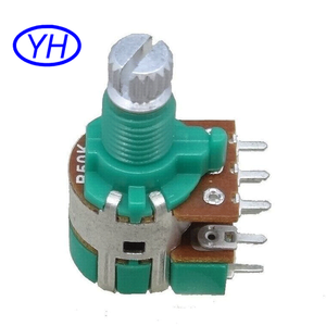 Personalizar película de Carbono 3 gang 8 pins 12mm atenuador potenciómetro giratorio con interruptor on/off - Product Image 2