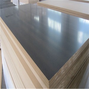 Tablero de MDF Laminado Negro de <span class=keywords><strong>Melamina</strong></span> o PVC - Product Image 3