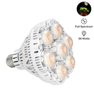 SANSI Sunlight 220VAC E27 36w SMD LED Grow Light Bulb For Green warehouse Plant Gardening lights