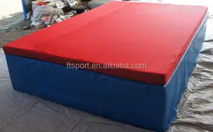 Jimnastik PVC sıkıştırılmış spone yüksek atlama paspaslar