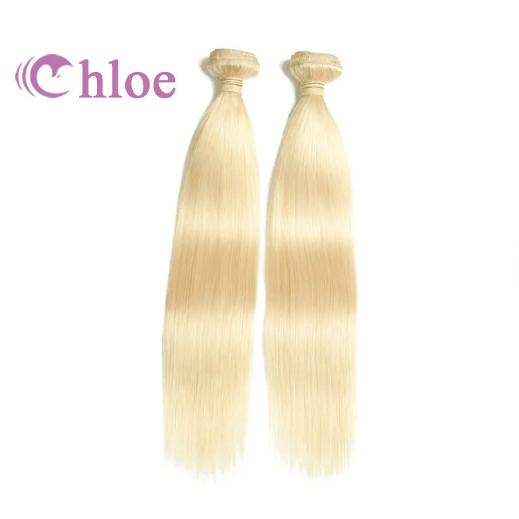 Nhà Máy Giá Thẳng Brazil Trinh Nữ 613 Tóc Vàng Bó, Chưa Qua Chế Biến Human Straight Hair Weave