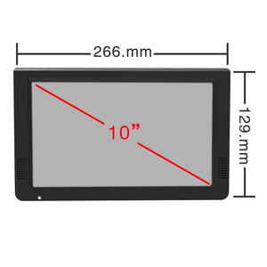 Televisor Digital Portátil <span class=keywords><strong>de</strong></span> 10 Pulgadas, Antena DVBT2 Pequeña, Mini Televisión LED, Televisor HD Pequeño <span class=keywords><strong>de</strong></span> 1080P - Product Image 1
