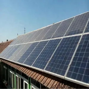 5KW Solar Power Bank Systeem Met Batterij Oplader Dak Zonnepaneel Tegel