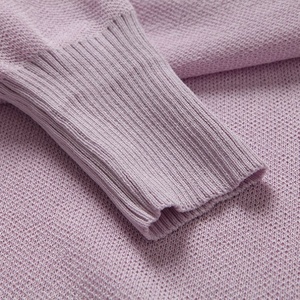 Personalizada de fábrica de estilo occidental de estilo corto damas cuello redondo de manga larga suéter de invierno <span class=keywords><strong>abrigo</strong></span> - Product Image 5