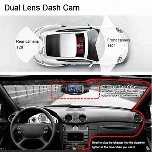 2.7 ''Đầy Đủ 720 p Chiếu Hậu Xe Gps Tracker Car Recorder Vehicle Blackbox Dvr Kép Máy Ảnh - Product Image 5