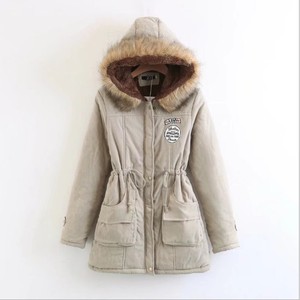 Ecoparty <strong>Womens</strong> S-XXXL <strong>Warm</strong> Fur Collar 13 Colors Long Coat Hooded Slim <strong>Winter</strong> Parka Outwear <strong>Jacket</strong> - Product Image 4