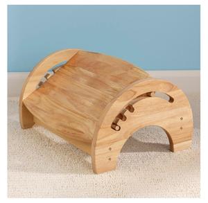 Bamboo <strong>Adjustable</strong> Nursing Foot Stool Home and Office <strong>Footrest</strong> - Product Image 5