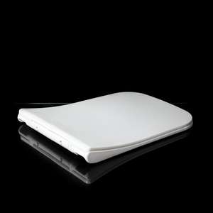 <span class=keywords><strong>Asiento</strong></span> de <span class=keywords><strong>Inodoro</strong></span> <span class=keywords><strong>Bellavista</strong></span> Stylo con Cierre Suave, Forma de U, Cuadrado, de Polipropileno, con Fijación Superior - Product Image 1