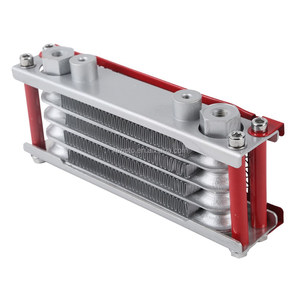 TCMT-enfriador de aceite para radiador, XF-349-R, rojo, Universal, <span class=keywords><strong>ATV</strong></span>, Honda, Suzuki, 60CC, <span class=keywords><strong>125CC</strong></span>, 150CC - Product Image 1
