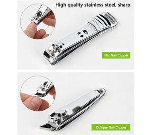 Bán Buôn 12 Mảnh Nail Cutter Set Làm Móng Tay Và Móng Chân Bộ Chăm Sóc Móng Tay Kit Nail Clipper - Product Image 5