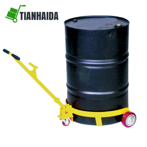 รถเข็นสแตนเลสแบบสามล้อสำหรับขนย้ายถังน้ำมัน ถังน้ำ ถังน้ำมันเบนซิน พร้อมที่จับ รับผลิตตามแบบ OEM - Product Image 1