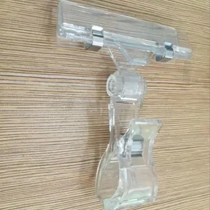 clear plastic poster display pop clip