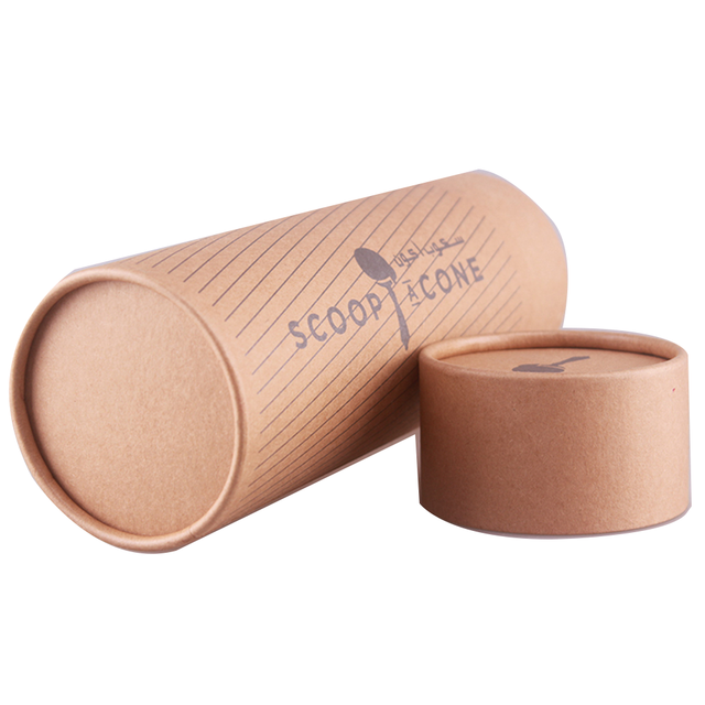 Wholesale Biodegradable Kraft Paper Tube Packaging Box | Custom Eco-Friendly Paper Packaging from Guangzhou Factory