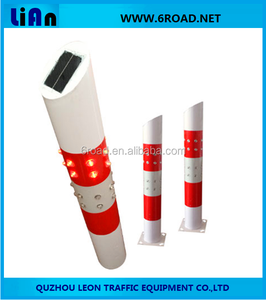 太陽光発電トラフィック<span class=keywords><strong>LED</strong></span>街路警告ポスト、<span class=keywords><strong>LED</strong></span>トラフィックボラード - Product Image 2