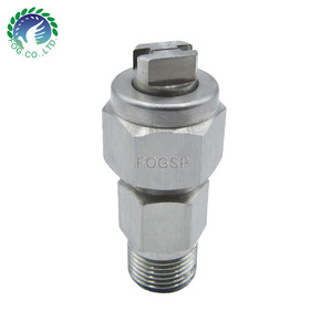 1/4tt + U Ss Messing Driedelige Uni Jet Jet Jet Spray Nozzles, Metalen Spuitmond - Product Image 2