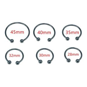 Anello del pene dell'acciaio inossidabile di 28/30/32/35/40/45mm per il giocattolo del sesso maschile - Product Image 2