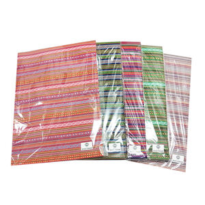 Trendy Folk-Fábrica de tela de rayas de algodón de diseño personalizado al por mayor con servicio de procesamiento de corte personalizado que incluye espuma Eva - Product Image 5