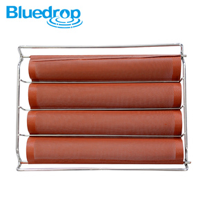 Flexible de silicona flautas bandejas para hornear para baguettes no palo de fibra de vidrio de revestimiento moldes - Product Image 6