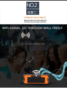 2016 <span class=keywords><strong>Nuevo</strong></span> wifi aux entrada de Audio del altavoz inalámbrico portátil de altavoces - Product Image 4
