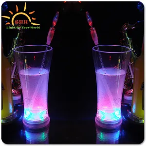 Pilsner Light Up Glass Led Drinking Glass For Party Promotional Products Great novelty item