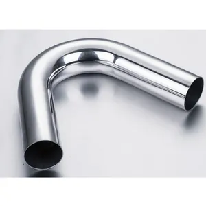 Mandrel Elbow 76MM DIAMETER MANDREL BENT POLISHED 90 DEGREE ALUMINIUM TUBE ELBOW