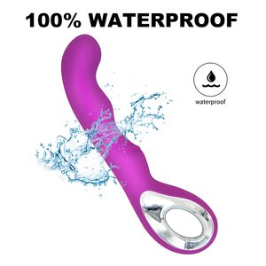 Mainan Seks Vibrator Titik G untuk Wanita Stimulator Getar Klitoris <span class=keywords><strong>Vagina</strong></span> Dapat Diisi Ulang 30-kecepatan Getaran Tahan Air - Product Image 5