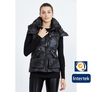 Oca piumino leggero <span class=keywords><strong>vento</strong></span> <span class=keywords><strong>e</strong></span> acqua protettiva staccabile cappuccio OEM maglia - Product Image 2