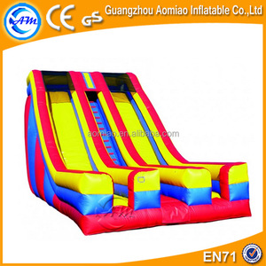 SpongeBob inflatable double lane you slip slide, giant inflatable giant slide - Product Image 2