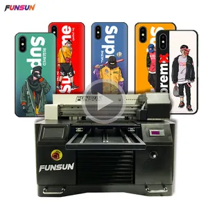 Funsun a3 uv 평판 프린터, 디지털 uv 펜, 평판 펜 uv 평판 인쇄 기계