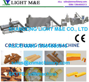 Puffed Food Machinery--Core-Filling/Double Screw Extruder Inflating Snacks Food <strong>Processing</strong> Line - Product Image 1