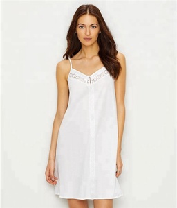 Sexy 100% Cotton <strong>Transparent</strong> <strong>Night</strong> <strong>Gown</strong> - Product Image 2