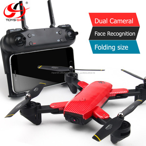 Toyky S169 RC plegable abejón <span class=keywords><strong>con</strong></span> Wifi FPV <span class=keywords><strong>cámara</strong></span> 720P flujo óptico Selfie <span class=keywords><strong>Drone</strong></span> reconocimiento de cara - Product Image 1