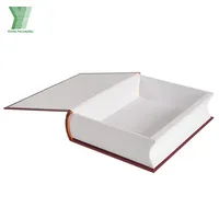 Impresión personalizada de China, decoración de libros, caja con forma de libro para embalaje de regalo con cierre magnético