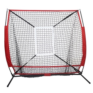 5FT Portable Folding Baseball Hitting Net Softball Goal Baseball Practice Net