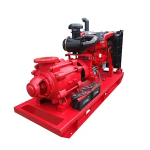 Diesel engine fire sprinkler pump