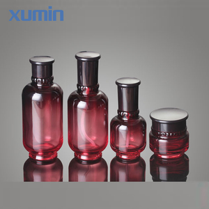 Moda rojo vino envasado 50 ml 150 ml 180 ml botella de Perfume aceite 50g tarro cosmético - Product Image 3