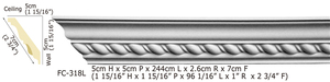 Plâtre de <span class=keywords><strong>plafond</strong></span> en polyuréthane de haute qualité, magnifique et bon marché, vente en gros - Product Image 5
