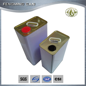 Bidon de peinture carré de <span class=keywords><strong>5</strong></span> <span class=keywords><strong>litres</strong></span>, bidon en métal - Product Image 3