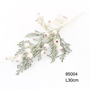 Cèdre blanc neige et Skyland, 85004 pièces, toppers de fleurs de noël, blanc, neige, pin, pour noël - Product Image 2