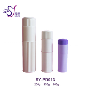100g 150g 250g en plastique pe de talc poudre bouteille avec bouchon à vis - Product Image 1